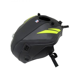 ΚΑΛΥΜΜΑ BAGSTER YAMAHA MT07 ΜΑΥΡΟ ΜΑΤ GRAINY/ESPACE/DECO ΚΙΤΡΙΝΟ FLUO (2018-2019)
